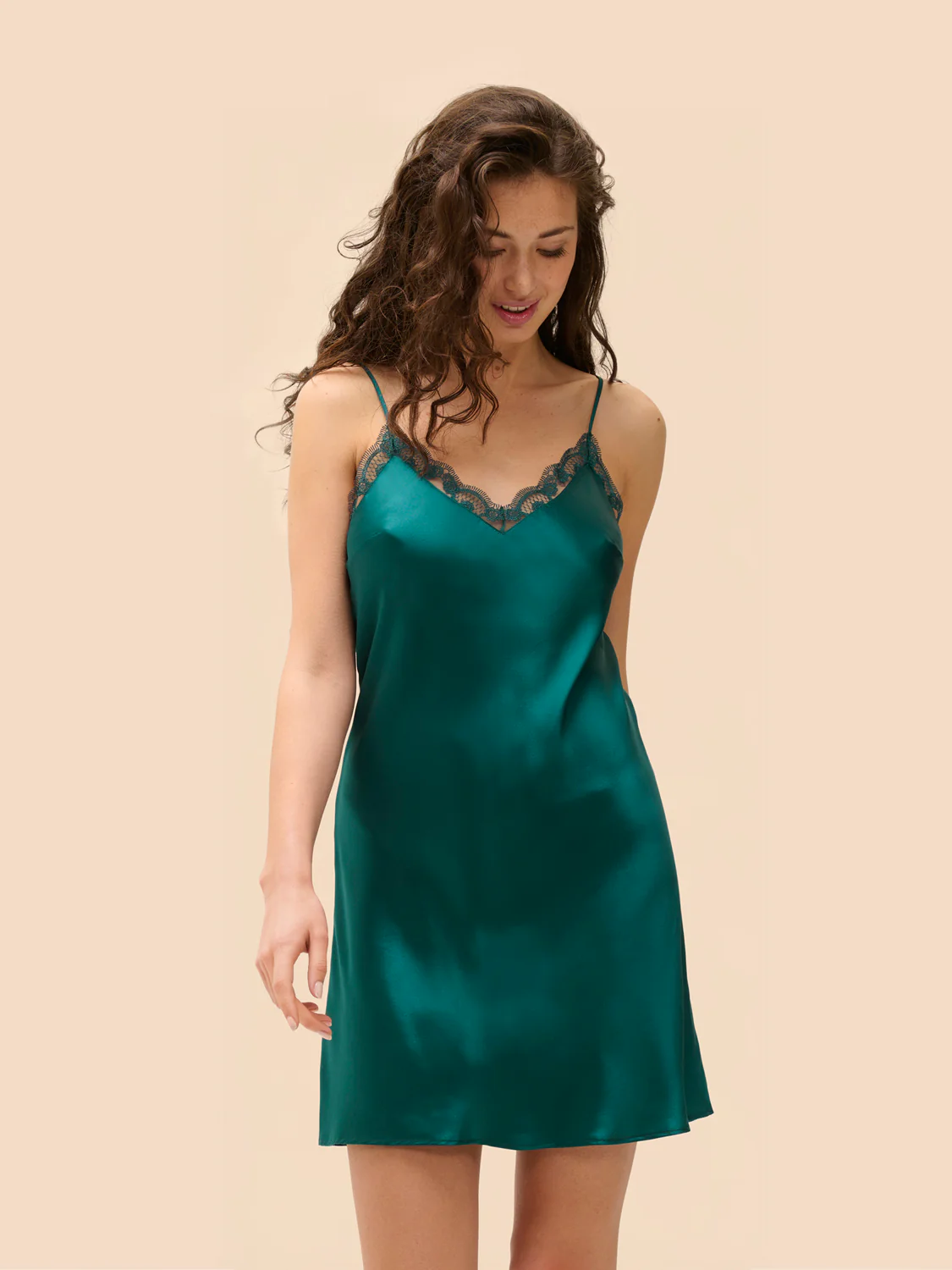 Nightdress - Emerald green - Image 5