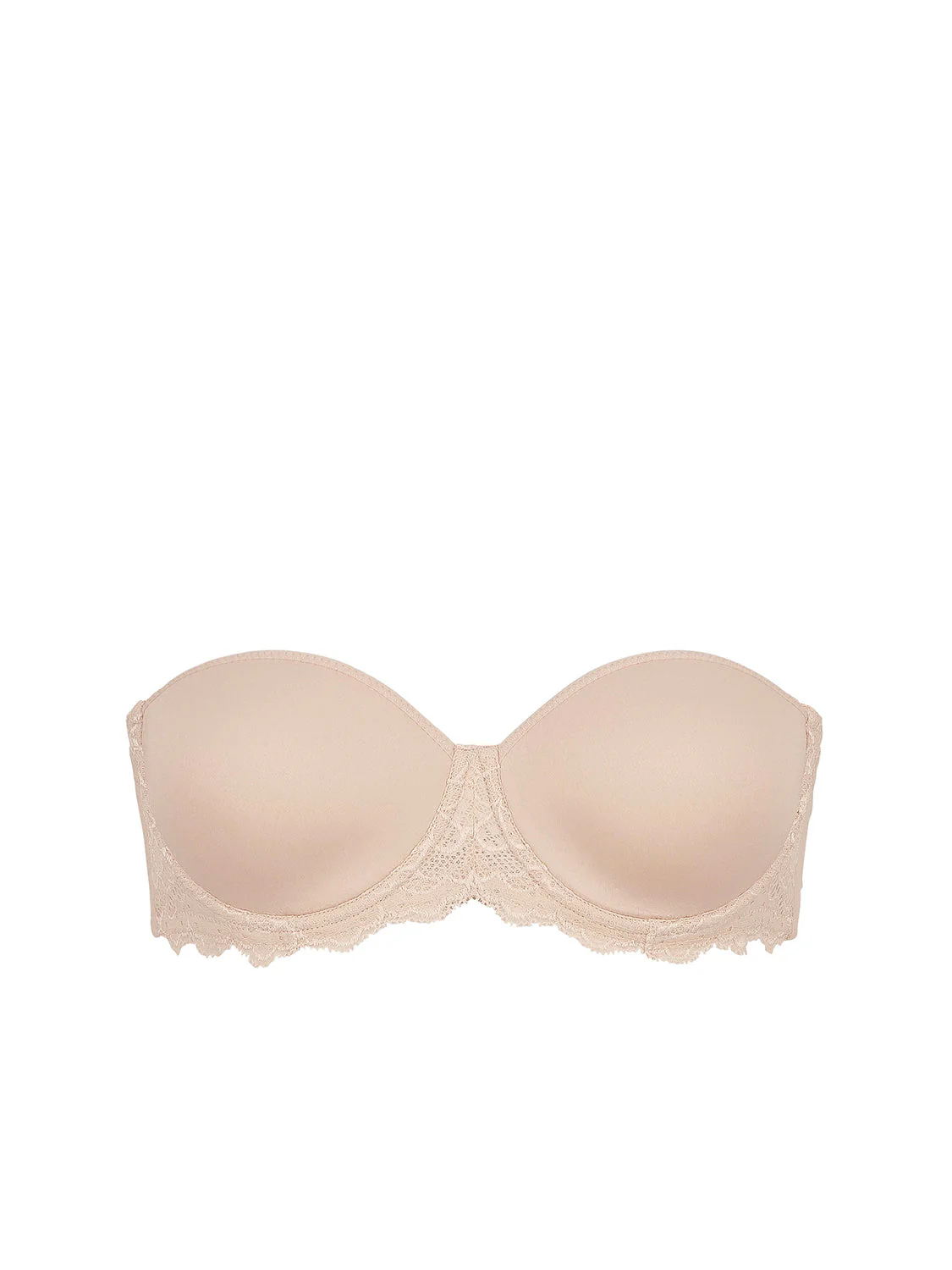Non padded strapless bra, Spacer 3D - Peau rosée - Image 8