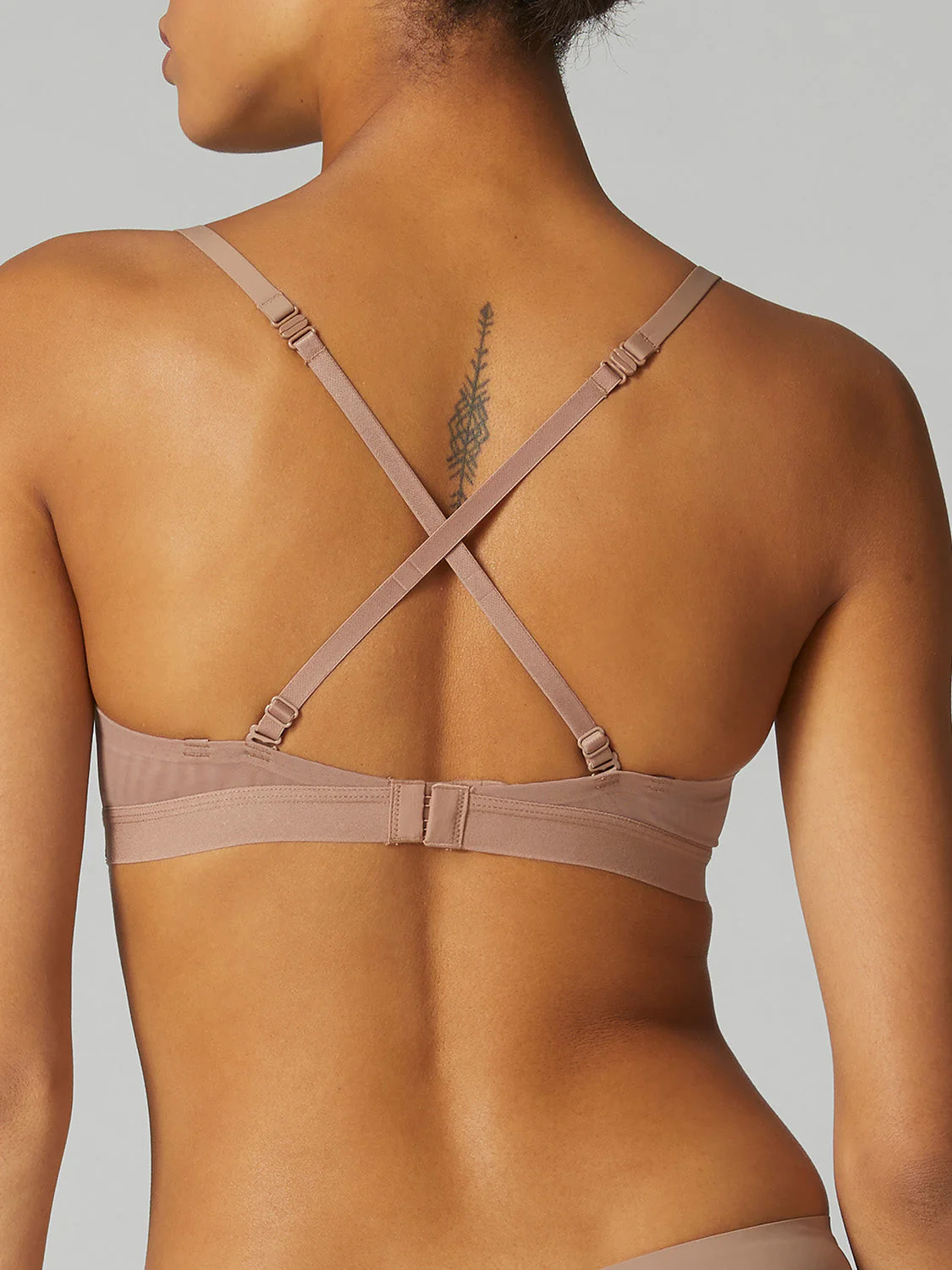 Non wired soft cup bra - Amaretto - Image 7
