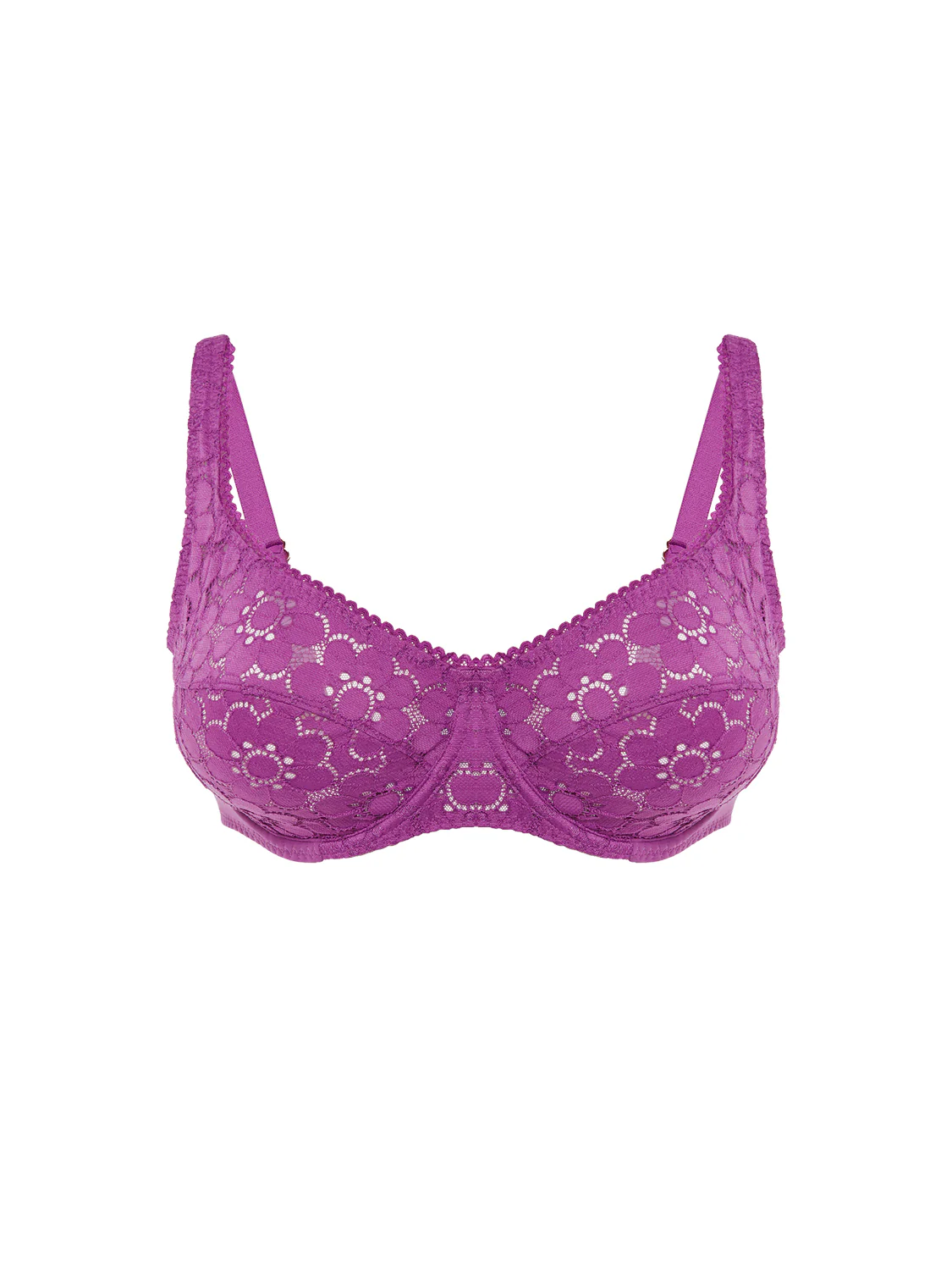 Plunging full cup bra - Divine Purple - Image 7