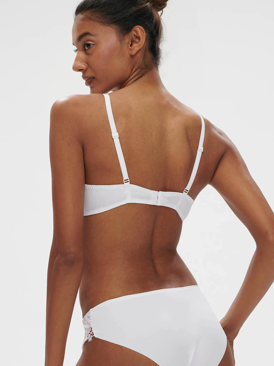 Plunging push-up bra - Cristal White - Image 2
