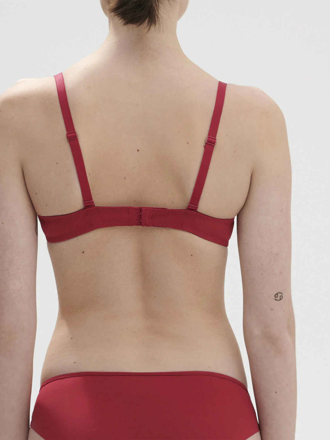 Plunging push-up bra - Lipstick - Image 2