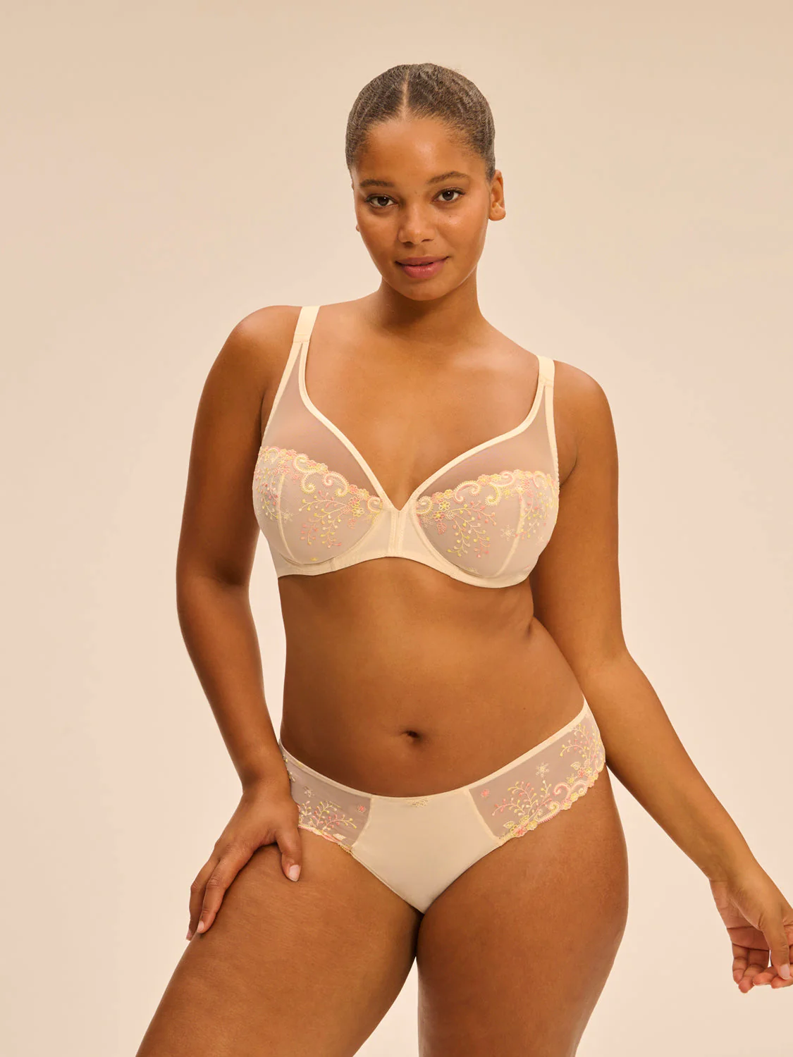 Plunging underwired bra - Pampa - Image 10