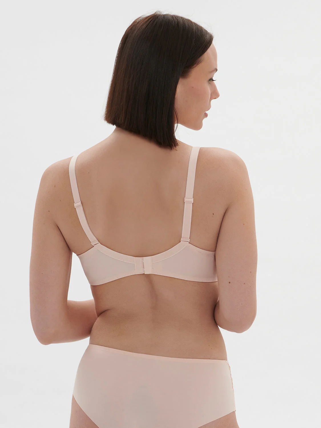 Plunging underwired bra - Pink Nude - Image 8