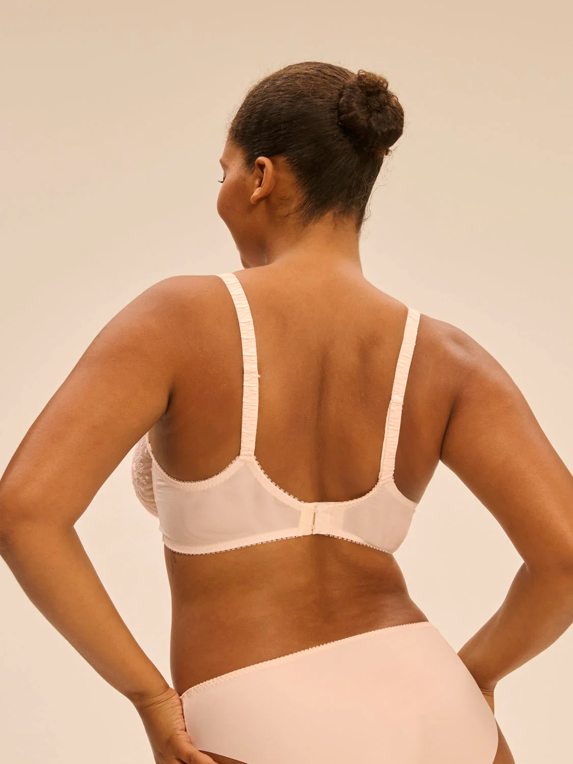 Plunging underwired bra - Sakura pink - Image 8