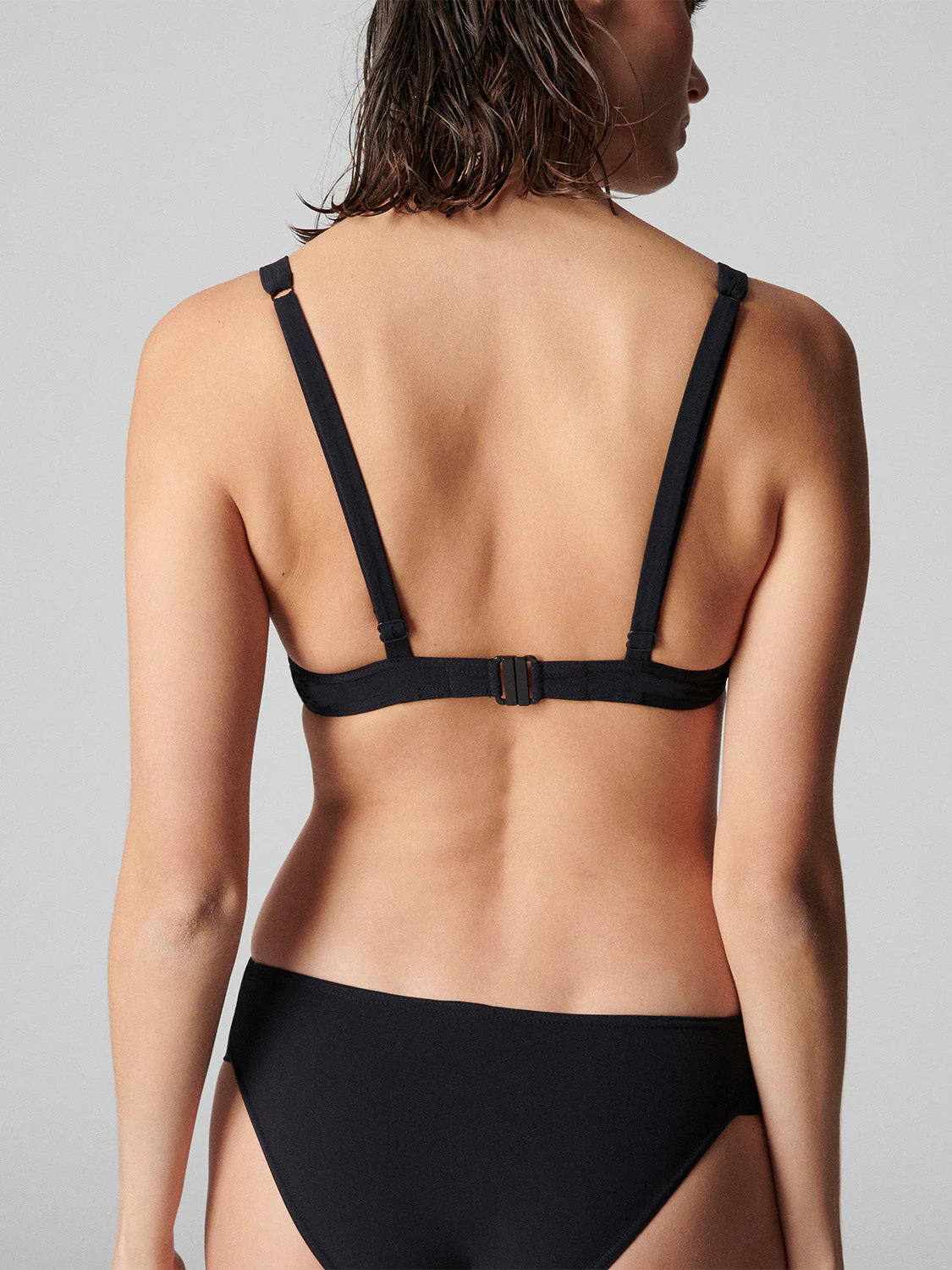 Push-up bikini top - Black - Image 5
