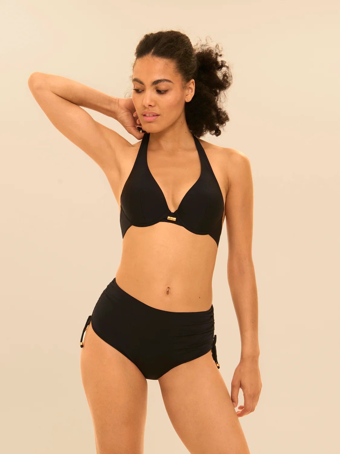 Push-up bikini top - Black - Image 2