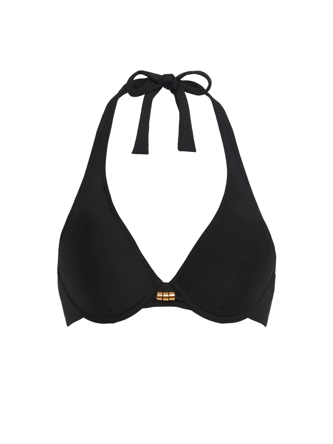 Push-up bikini top - Black - Image 5