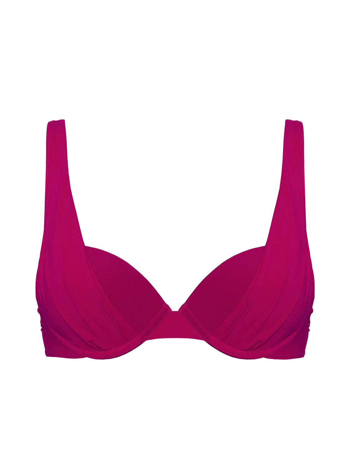 Push-up bikini top - Raspberry - Image 6
