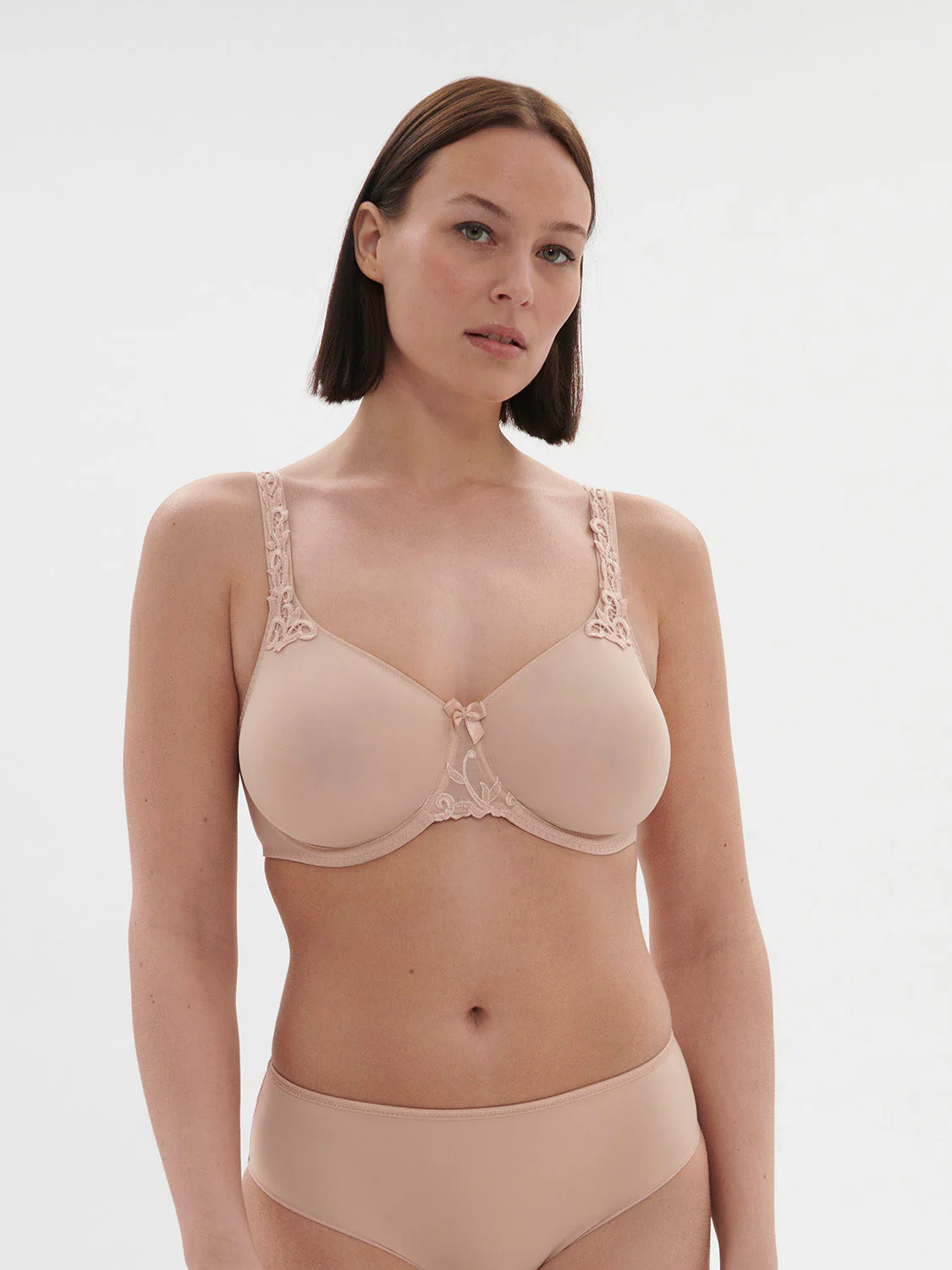 Rigid moulded bra - Peau rosée - Image 4