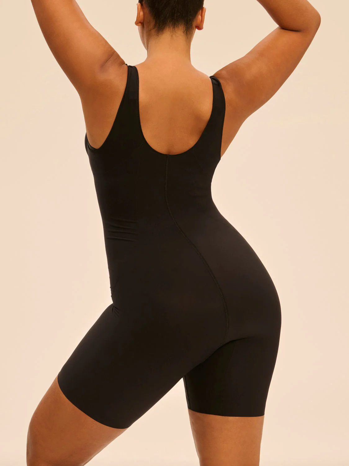 Shaper panty bodysuit - Black - Image 2