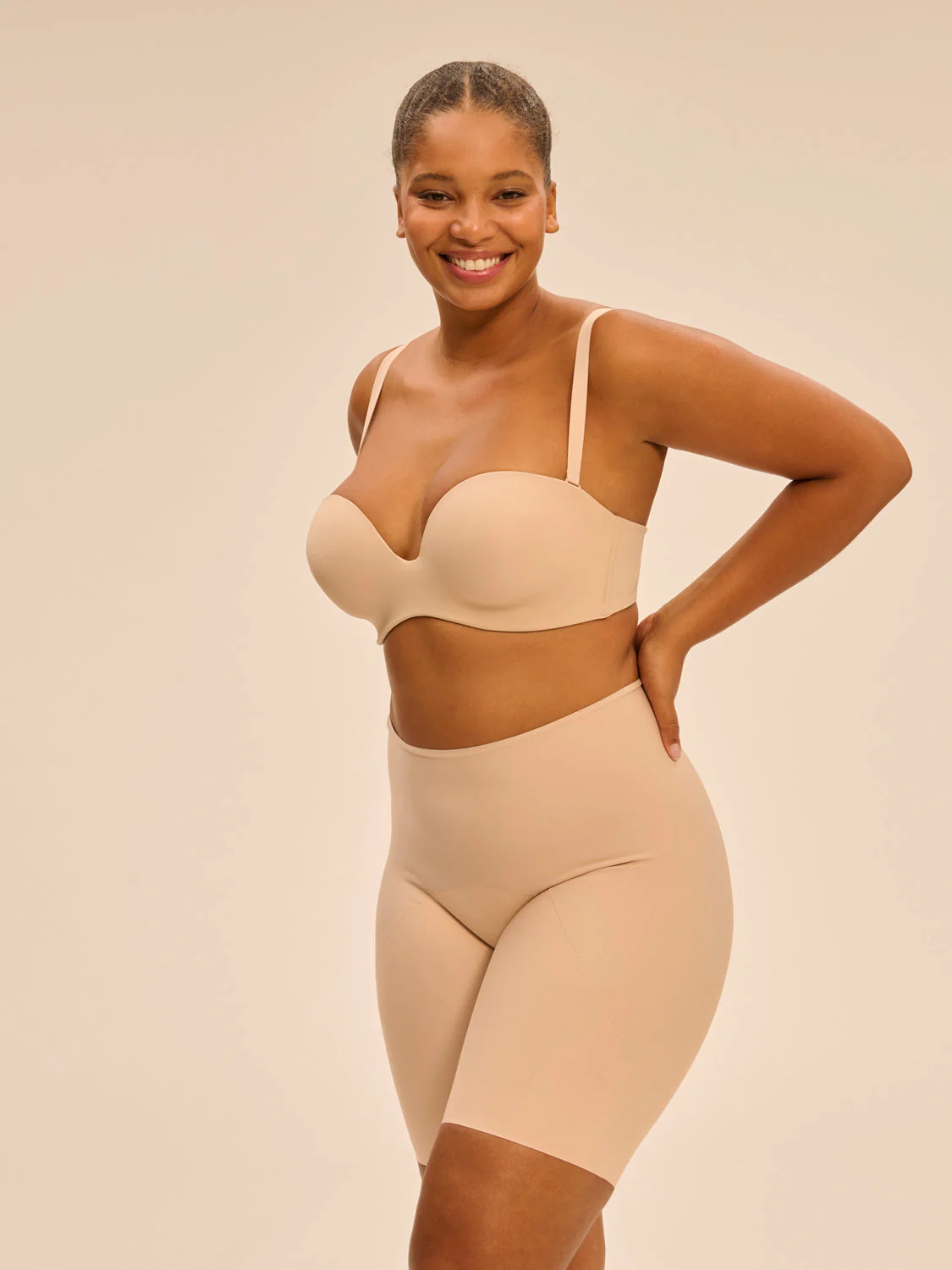Shaper shorts - Peau rosée - Image 8