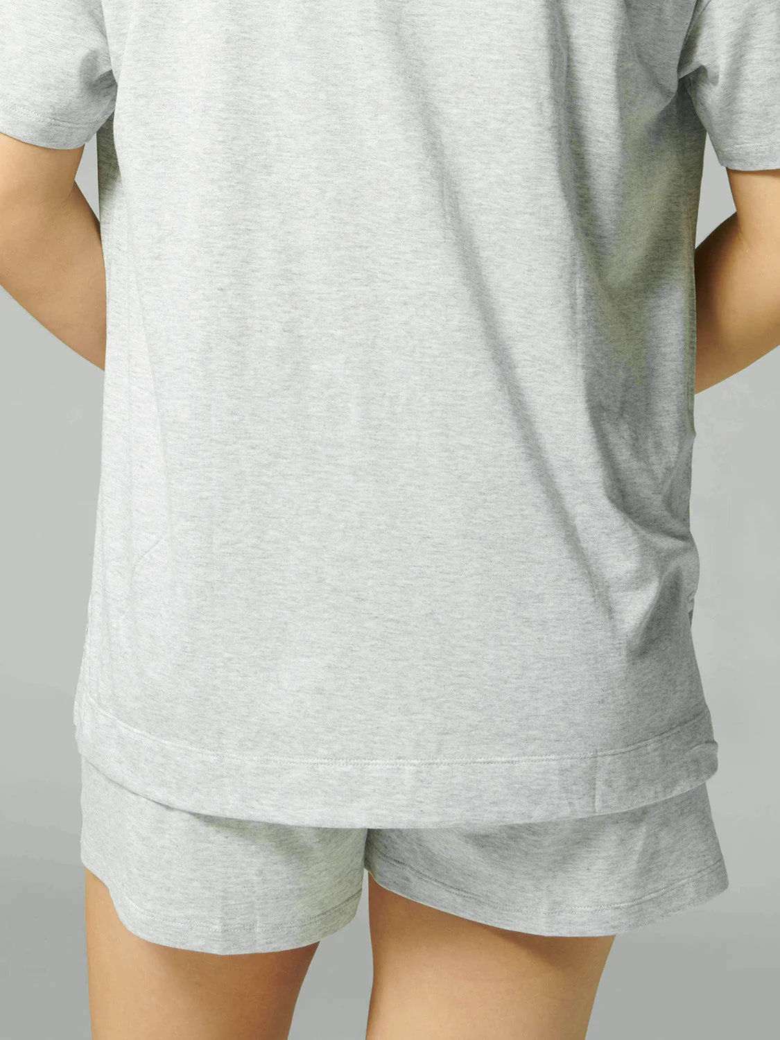 Short Sleeve Top - Mineral grey - Image 10