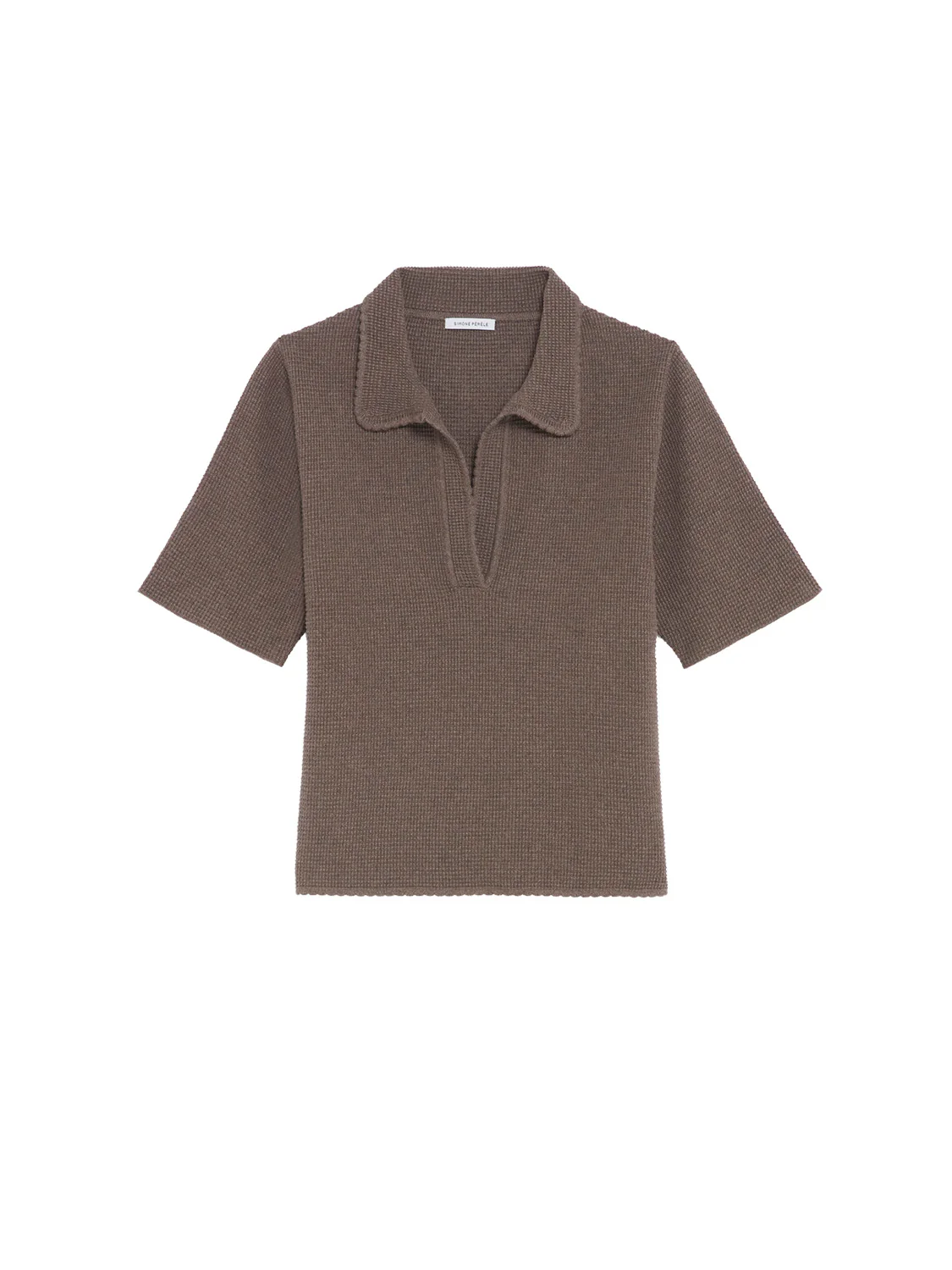 Short sleeves t-shirt - Chestnut - Image 4