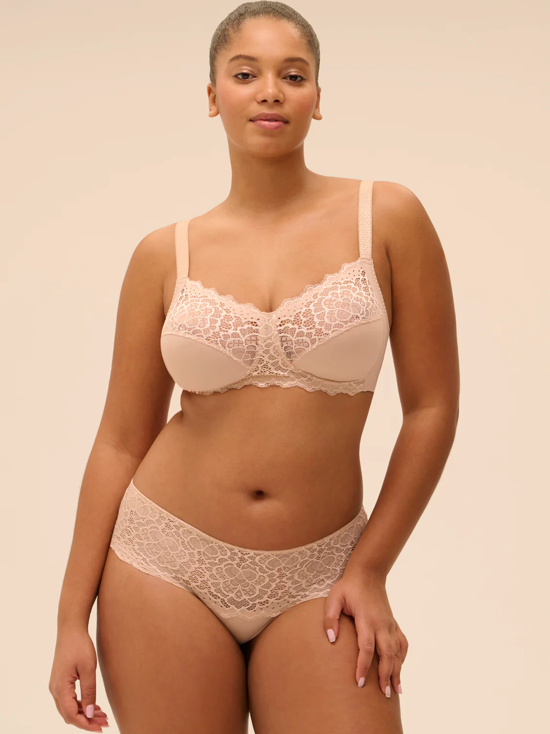 Soft cup bra - Peau rosée - Image 2