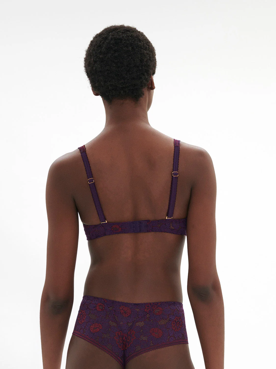 Soft cup triangle bra - Euphoria Purple - Image 4