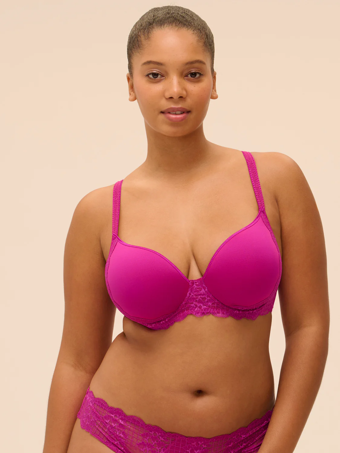 Spacer plunge bra - Azalea - Image 9