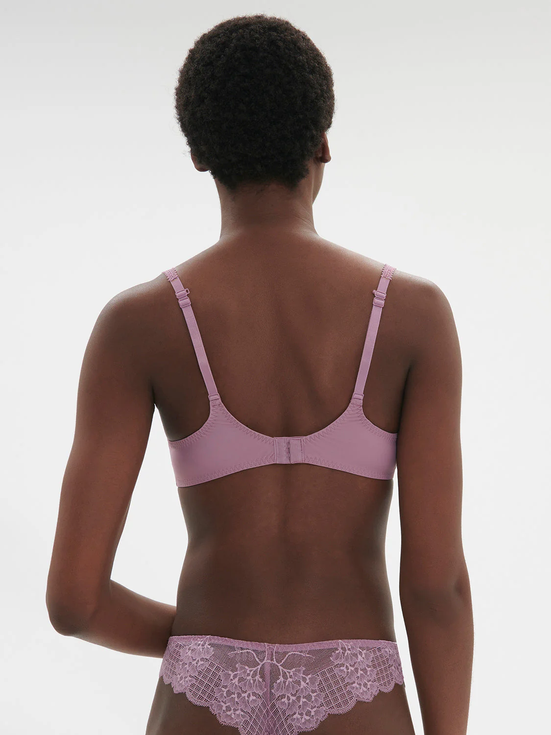 Spacer plunge bra - Glamourous Mauve - Image 3