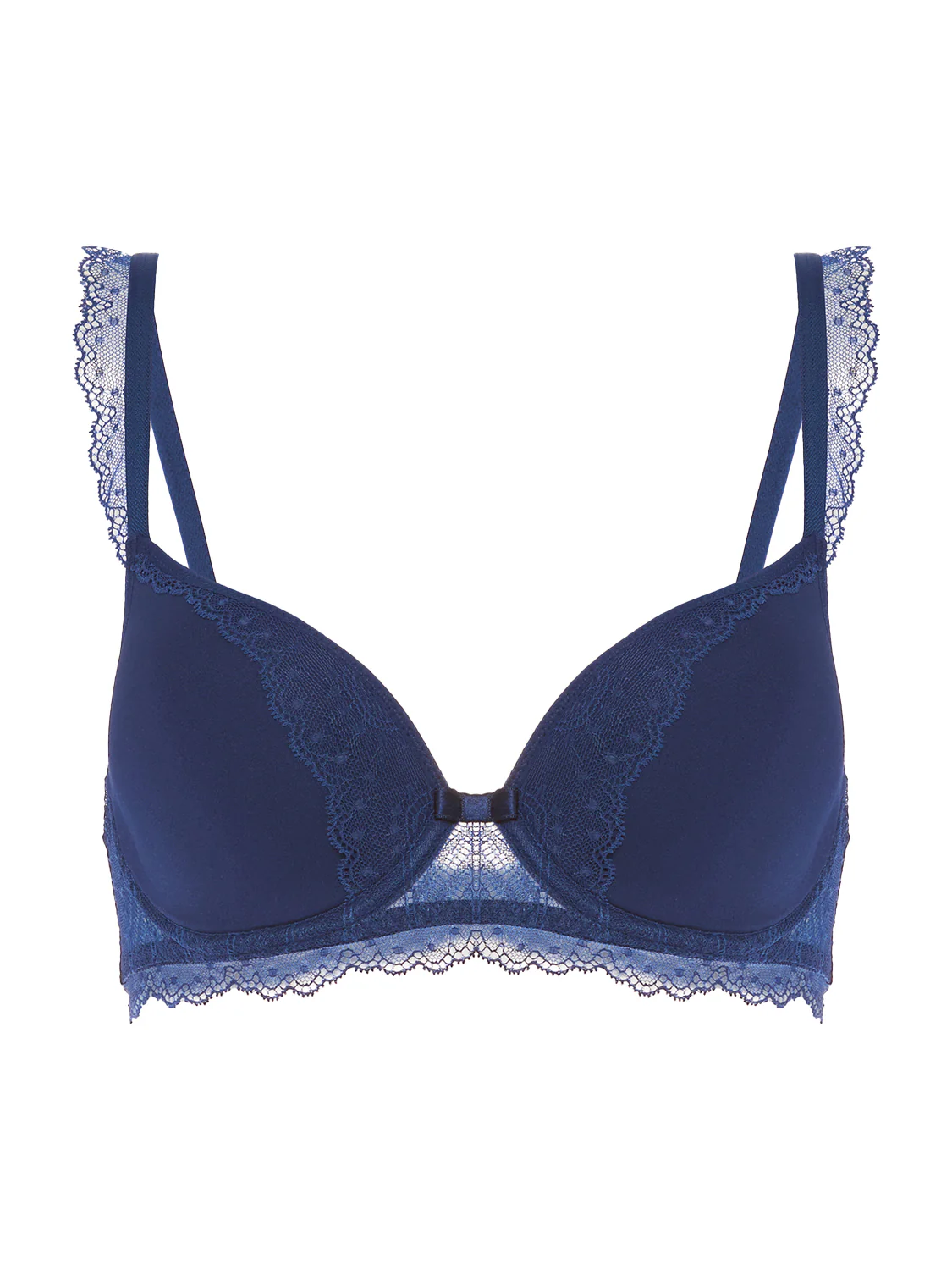Spacer plunge bra - Midnight - Image 13