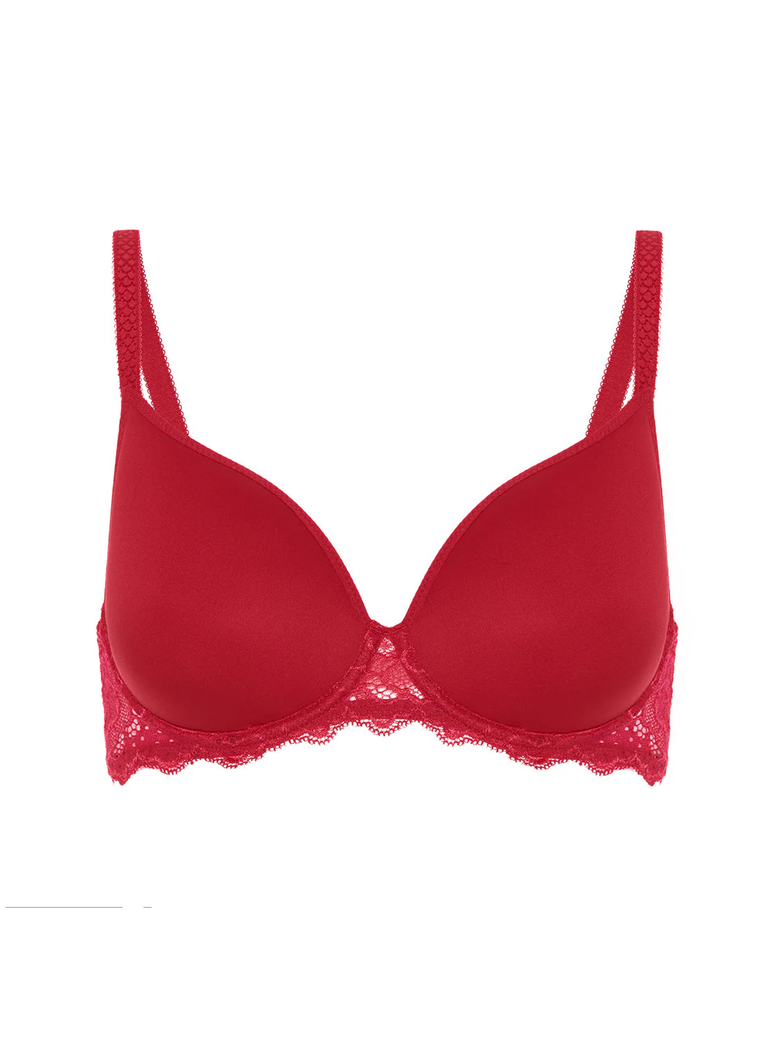 Spacer plunge bra - Tango Red - Image 11