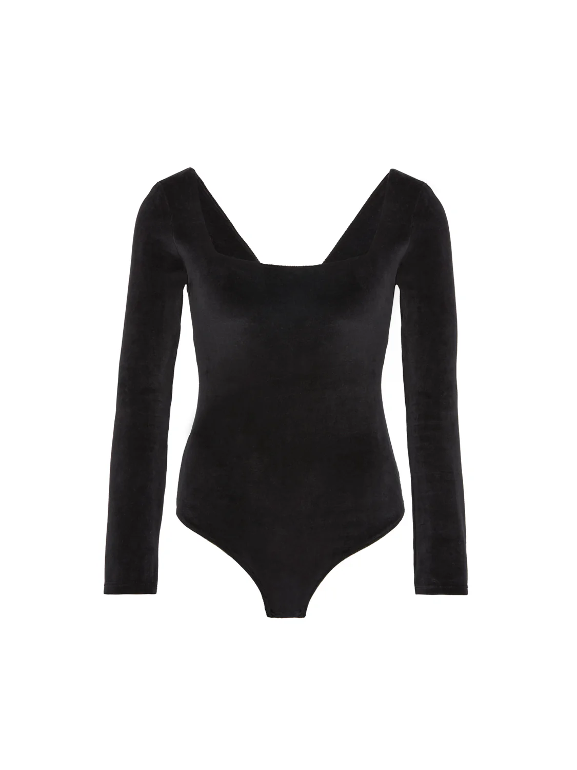 Square-neck Bodysuit – Black - Image 8