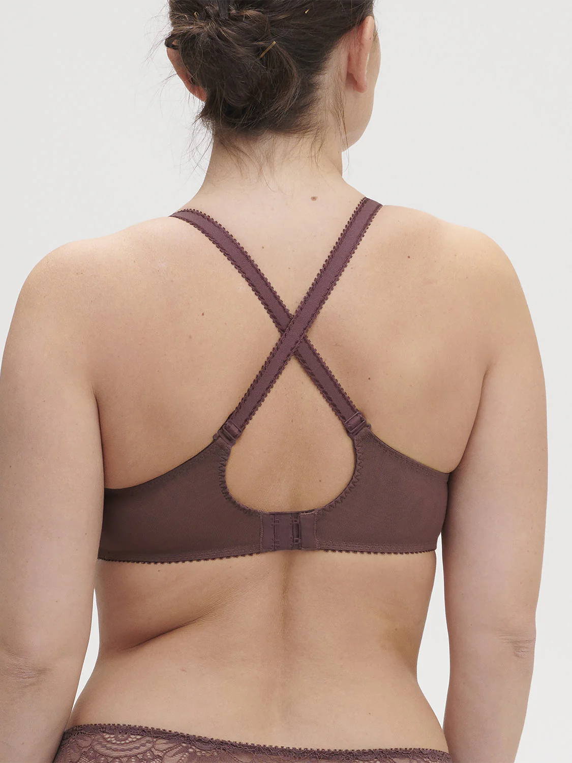 Squared neckline full cup bra - Byzantine - Image 7