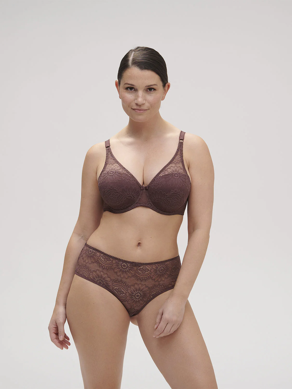 Squared neckline spacer bra - Byzantine - Image 11