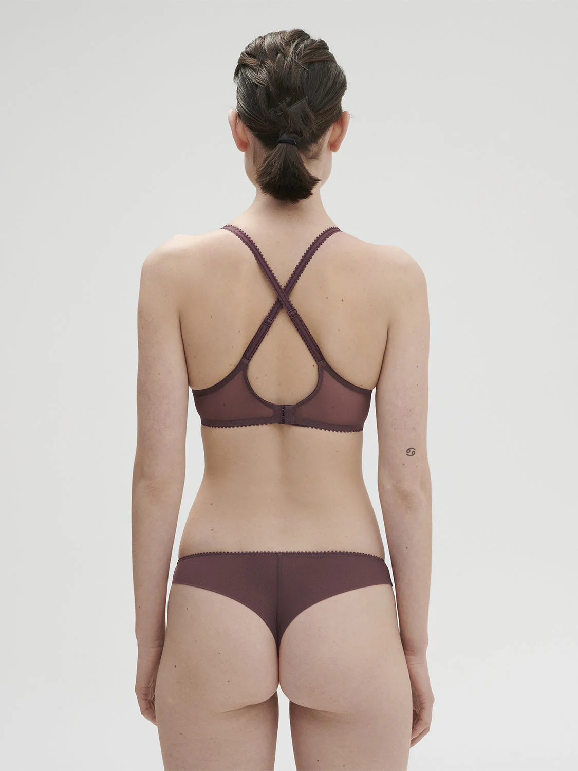 Squared neckline spacer bra - Byzantine - Image 6