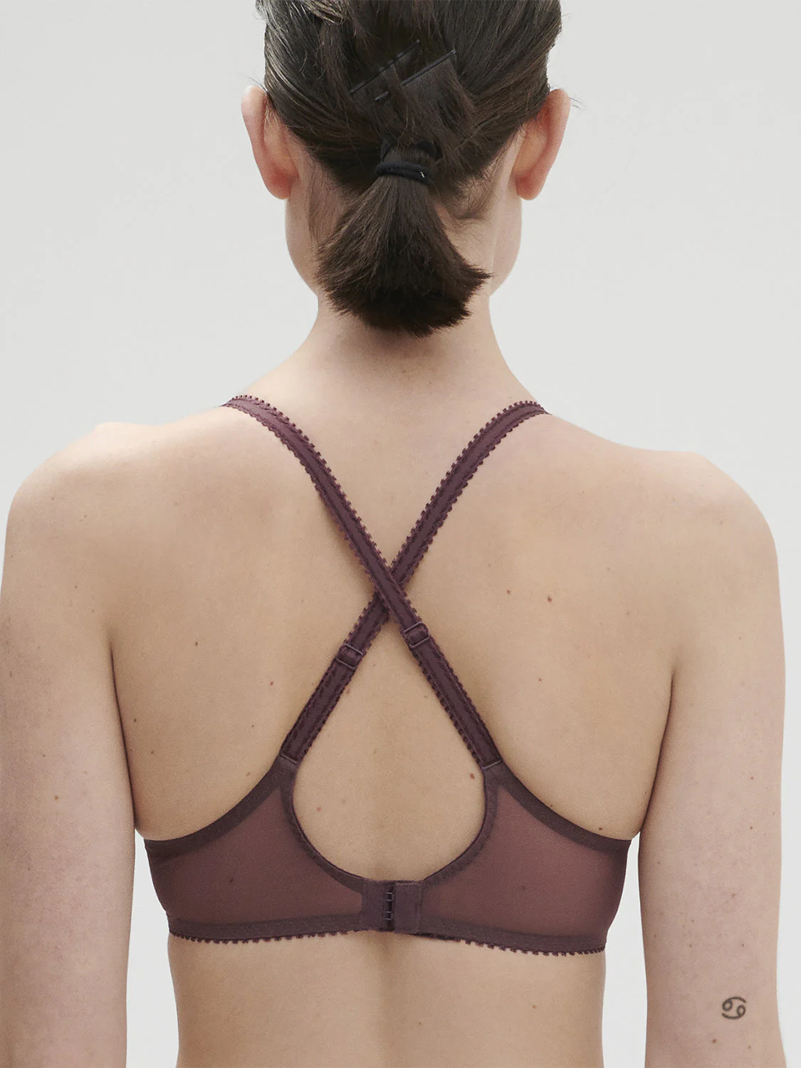 Squared neckline spacer bra - Byzantine - Image 7