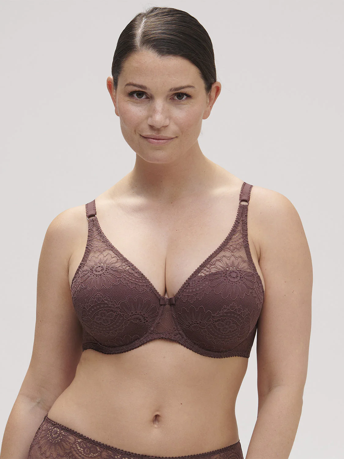 Squared neckline spacer bra - Byzantine - Image 9