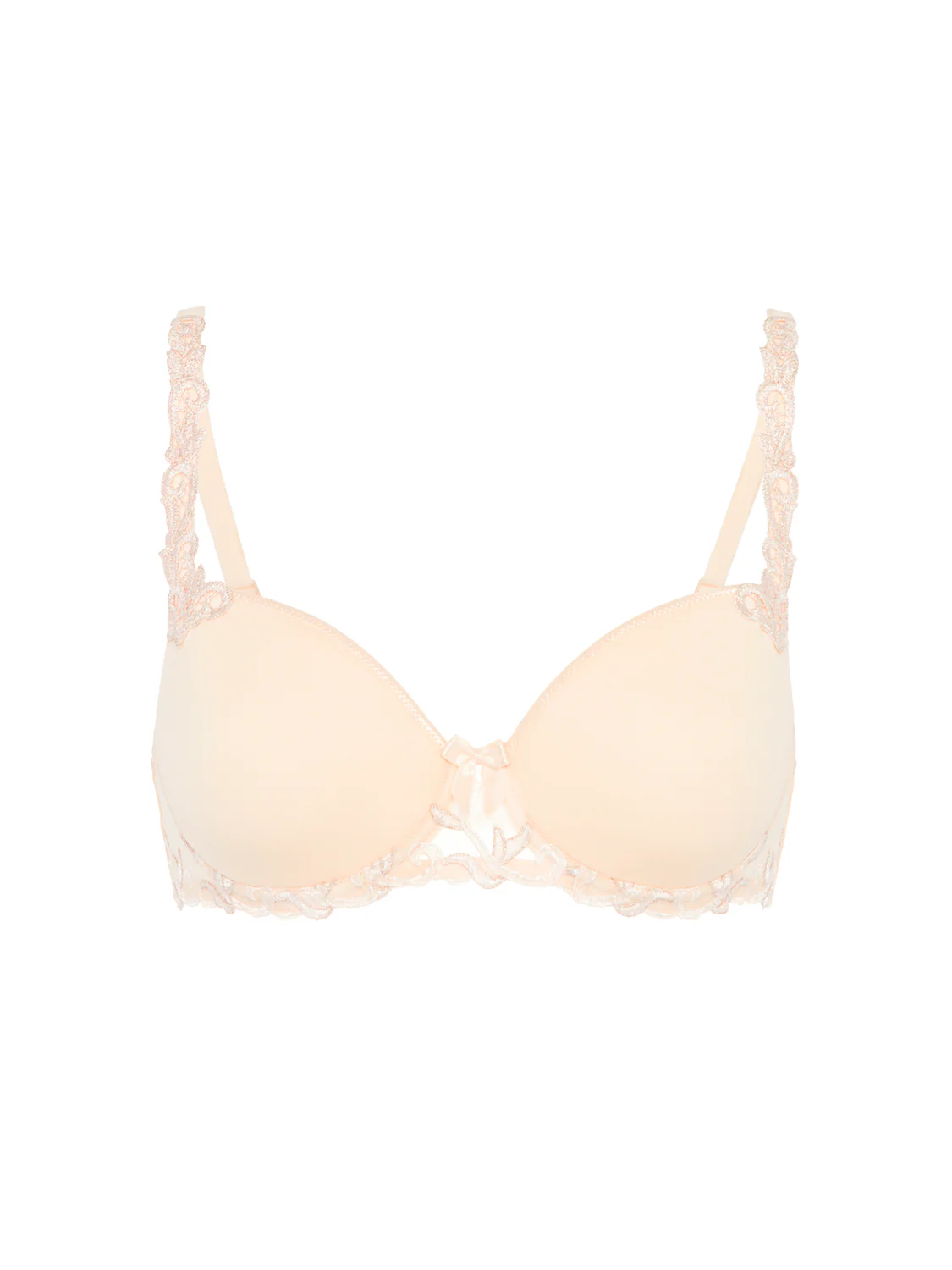 Squared neckline spacer bra - Chic Beige - Image 7