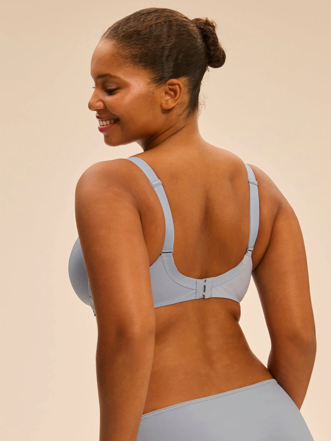 Squared neckline spacer bra - Dream Blue - Image 9