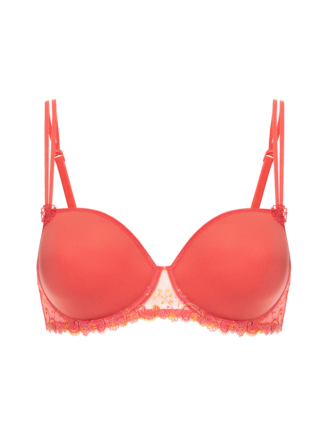 Squared neckline spacer bra - Mango - Image 11