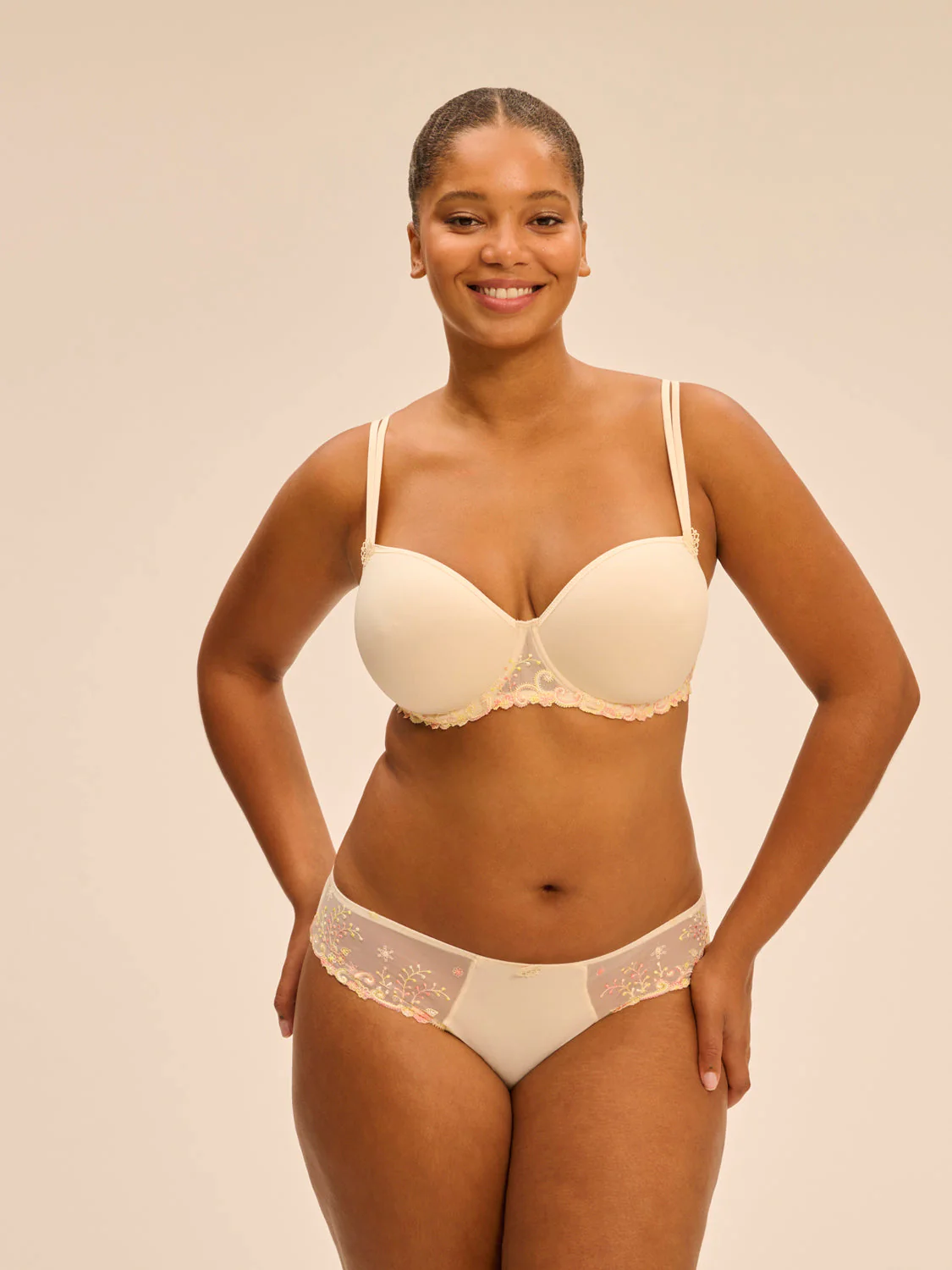 Squared neckline spacer bra - Pampa - Image 10