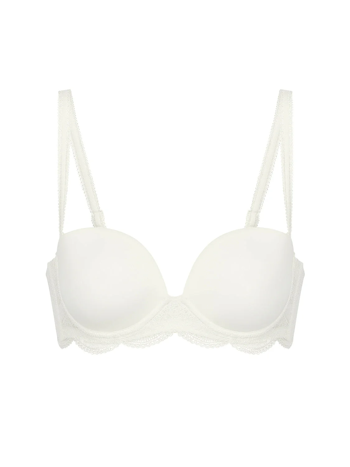 Strapless plunge bra - Natural - Image 8