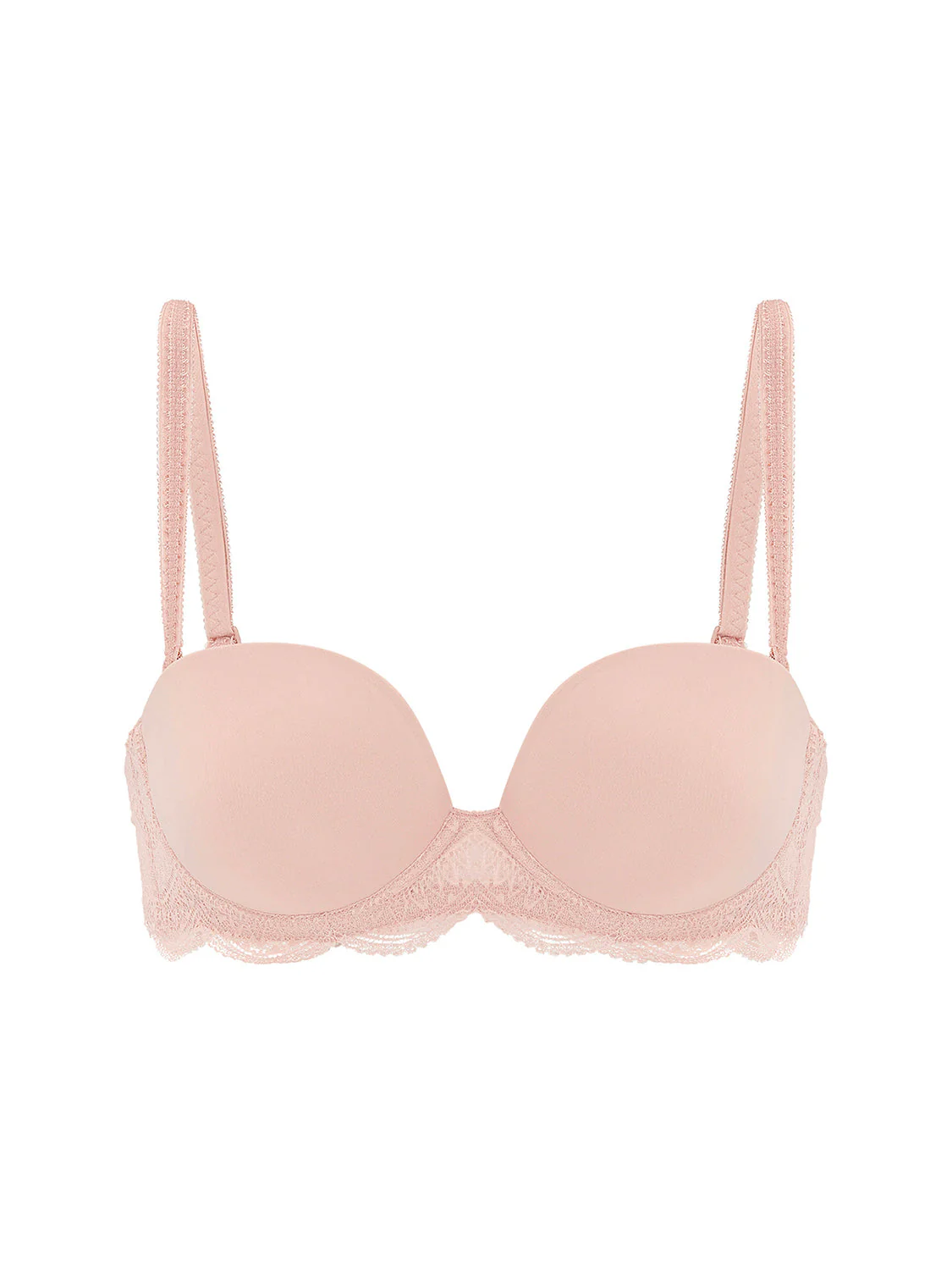Strapless plunge bra - Peau rosée - Image 6