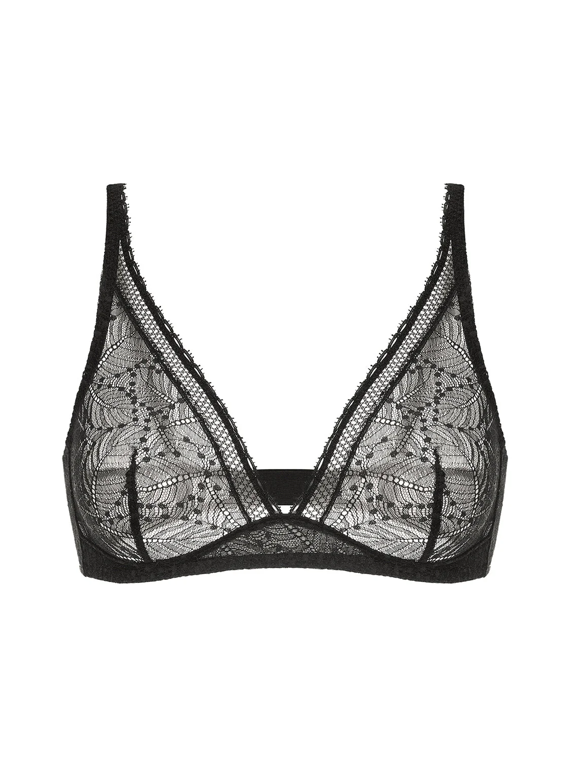 Structured wireless bra - Black - Image 14
