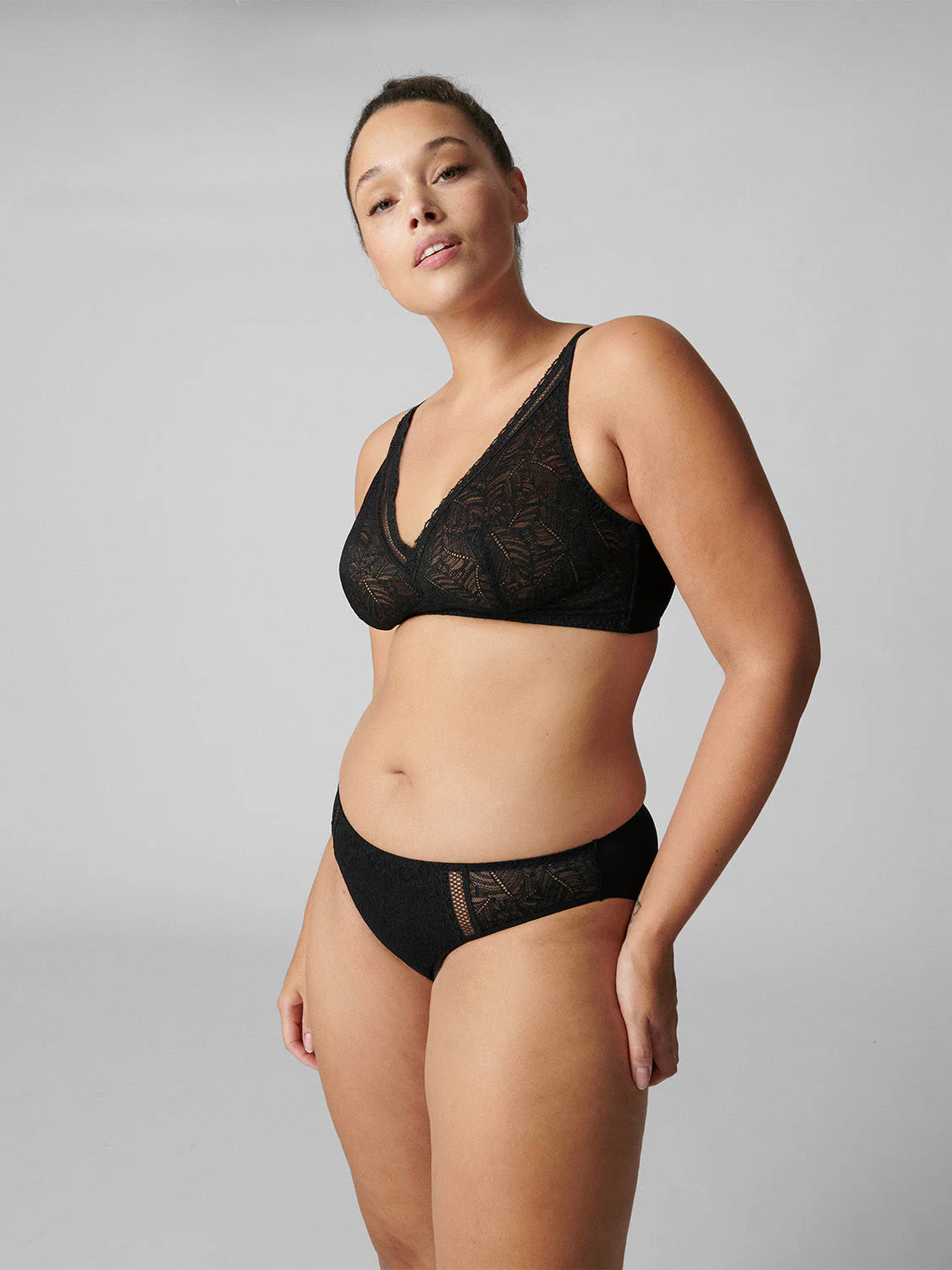 Structured wireless bra - Black - Image 7