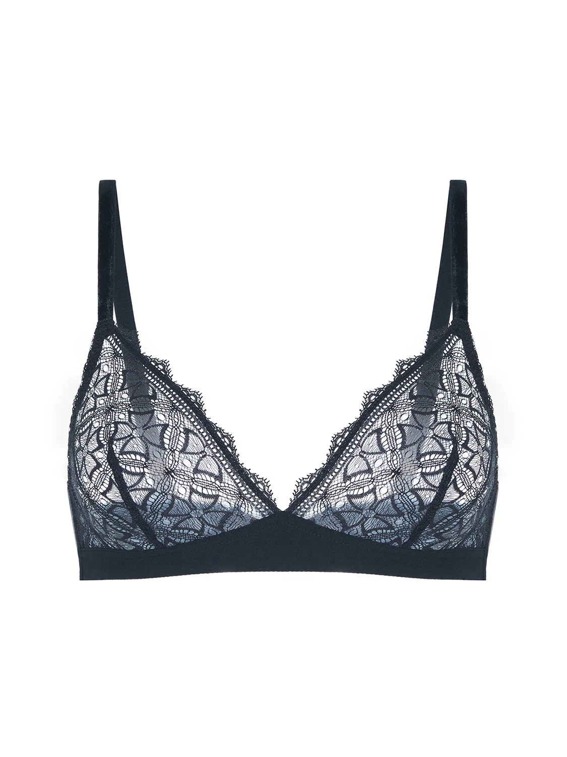 Structured wireless bra - Black - Image 14