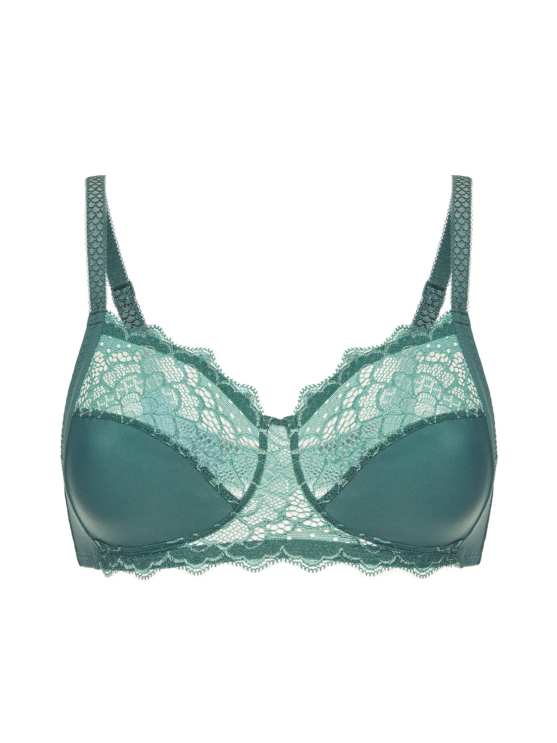 Structured wireless bra - Boreal Green - Image 11