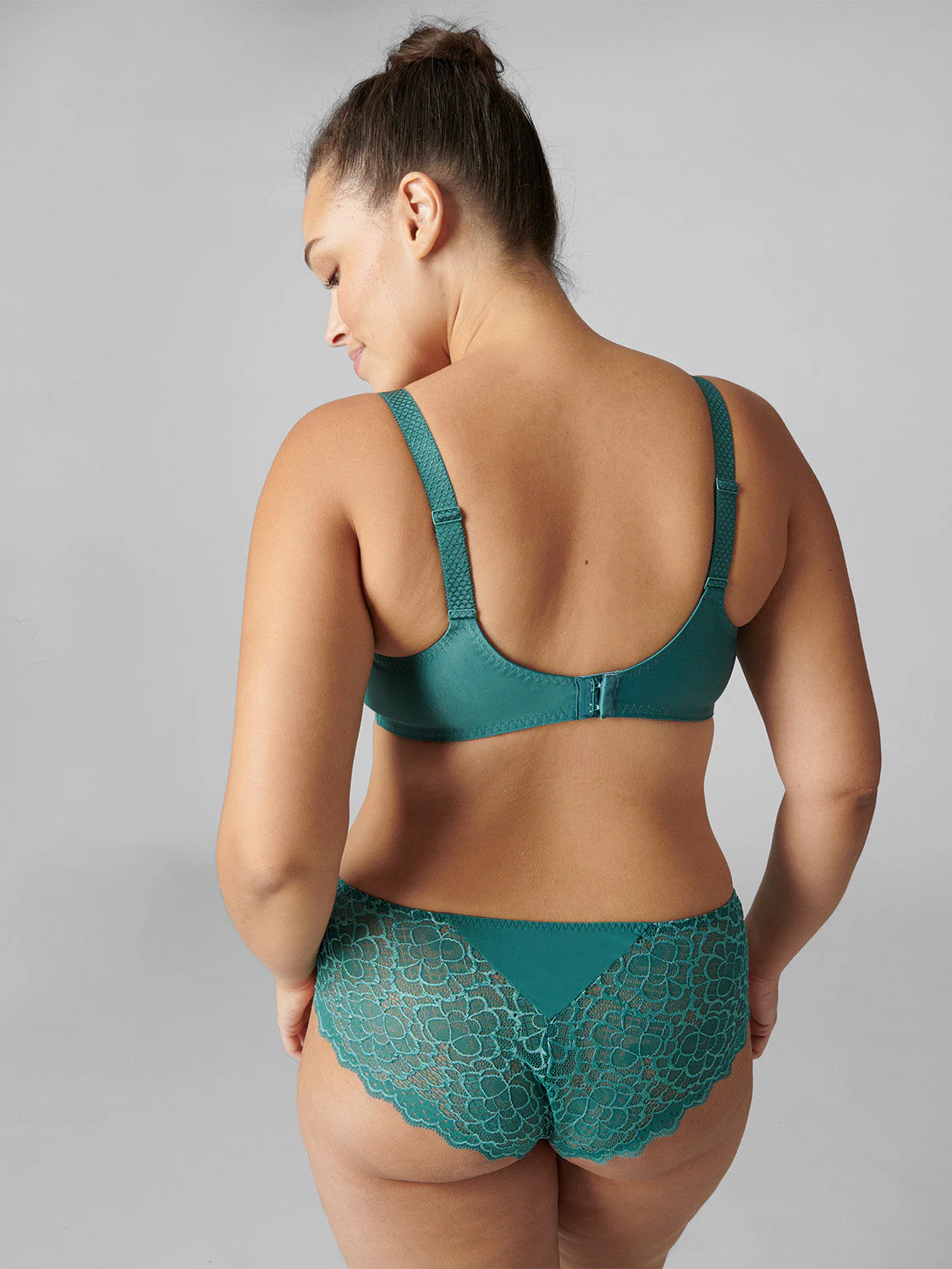 Structured wireless bra - Boreal Green - Image 9