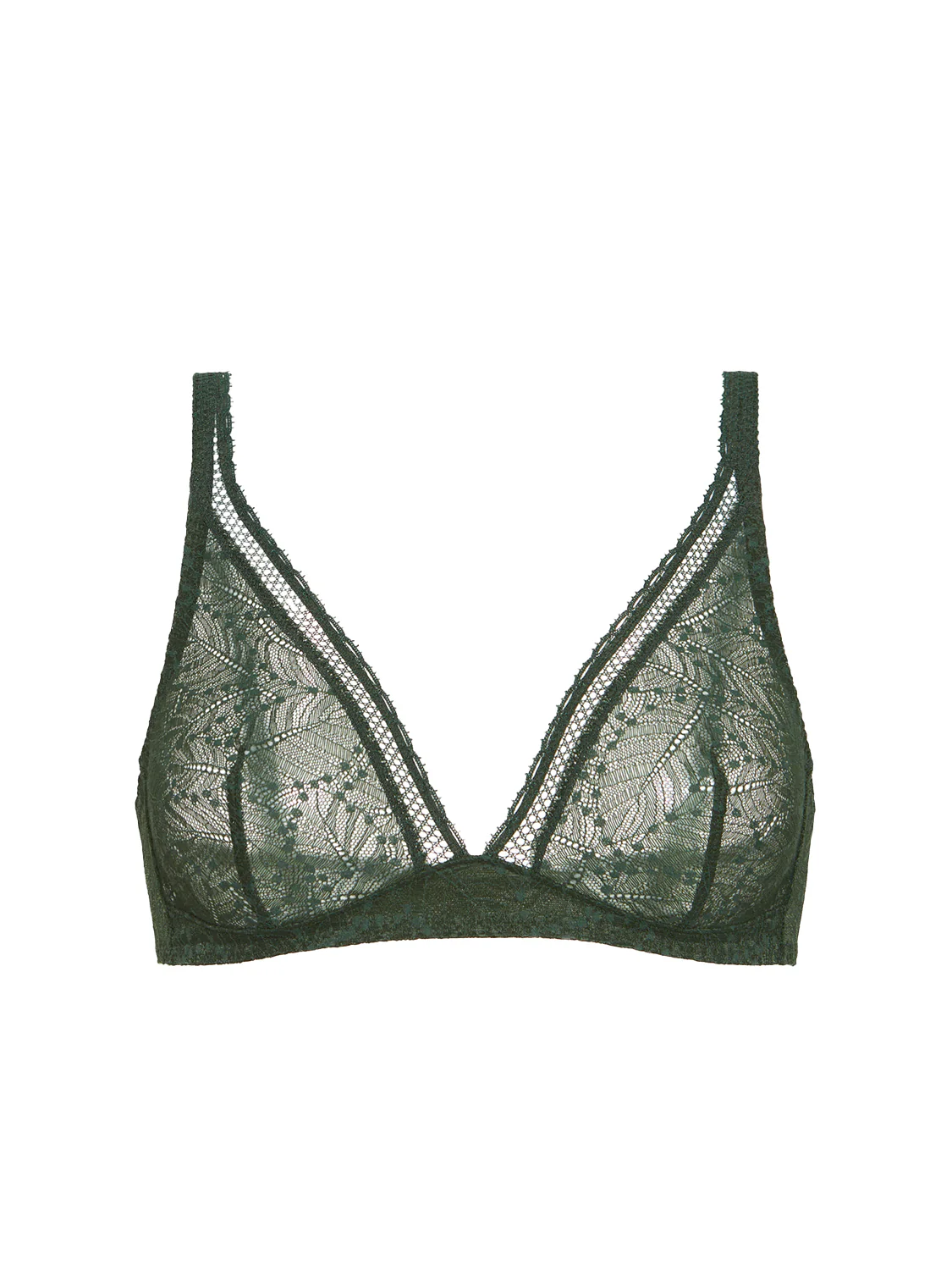 Structured wireless bra - Icon Green - Image 11