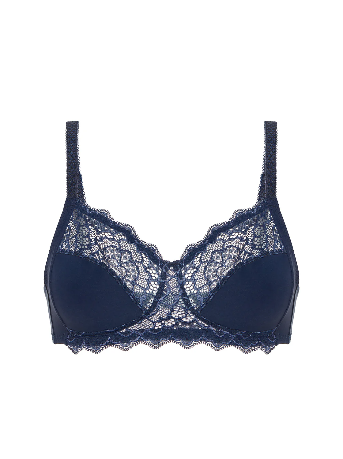 Structured wireless bra - Ink Blue - Image 5