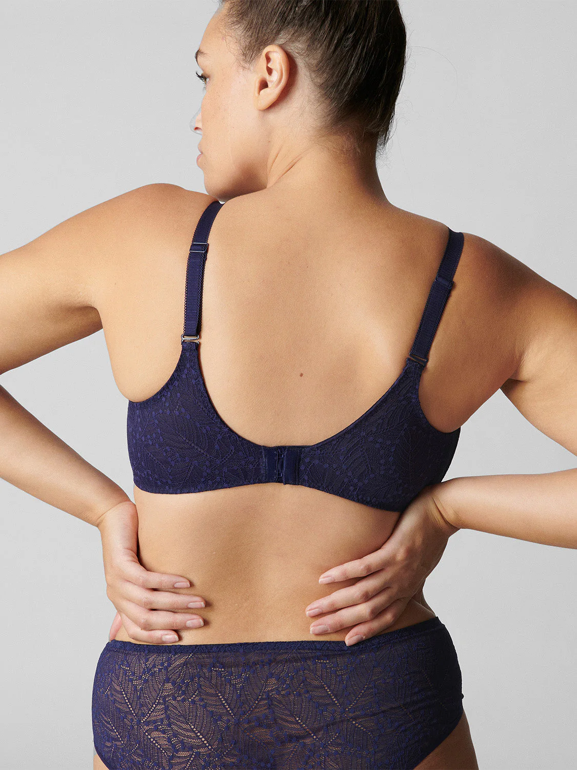 Structured wireless bra - Midnight - Image 11