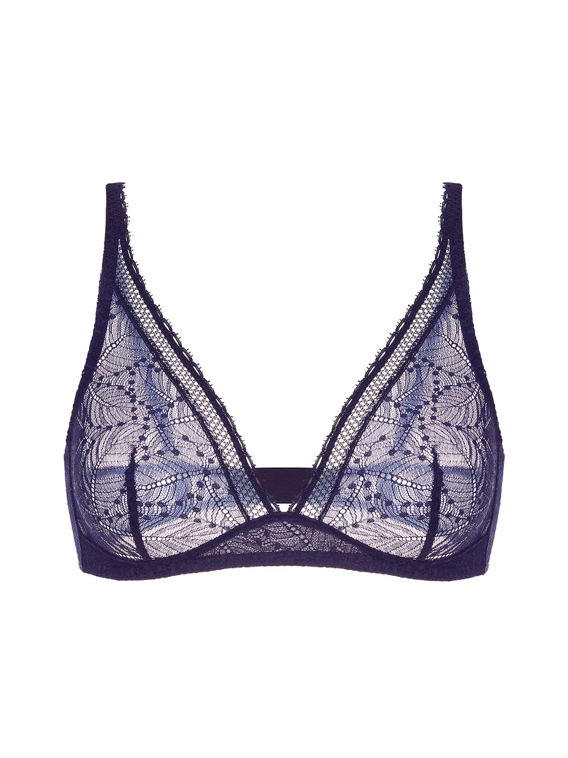 Structured wireless bra - Midnight - Image 16