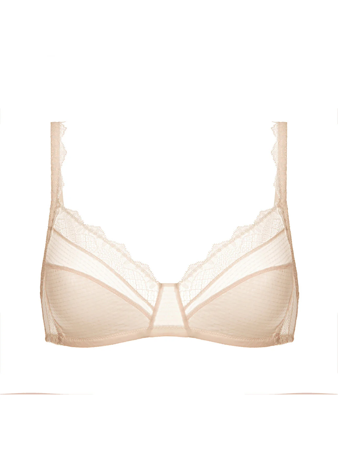 Structured wireless bra - Sakura pink - Image 11