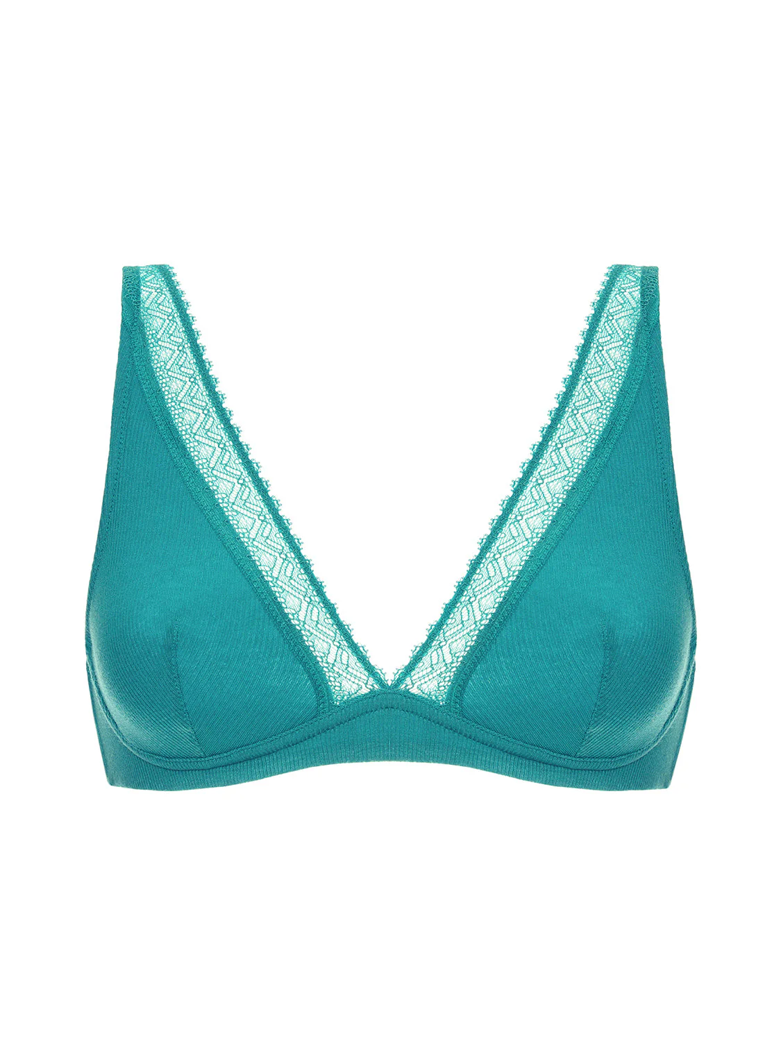 Structured wireless bra - Saline Blue - Image 11