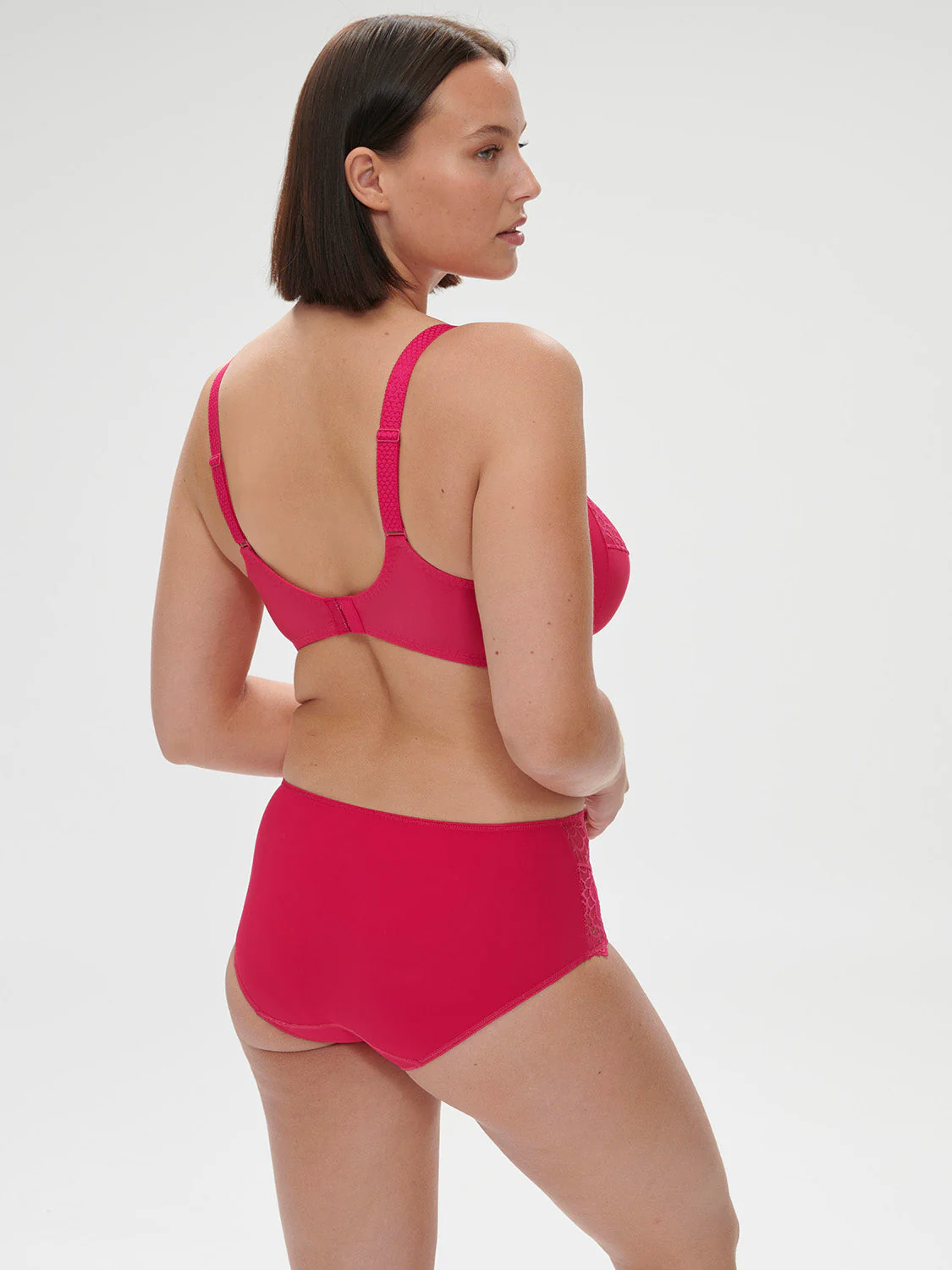 Structured wireless bra - Teaberry Pink - Image 10