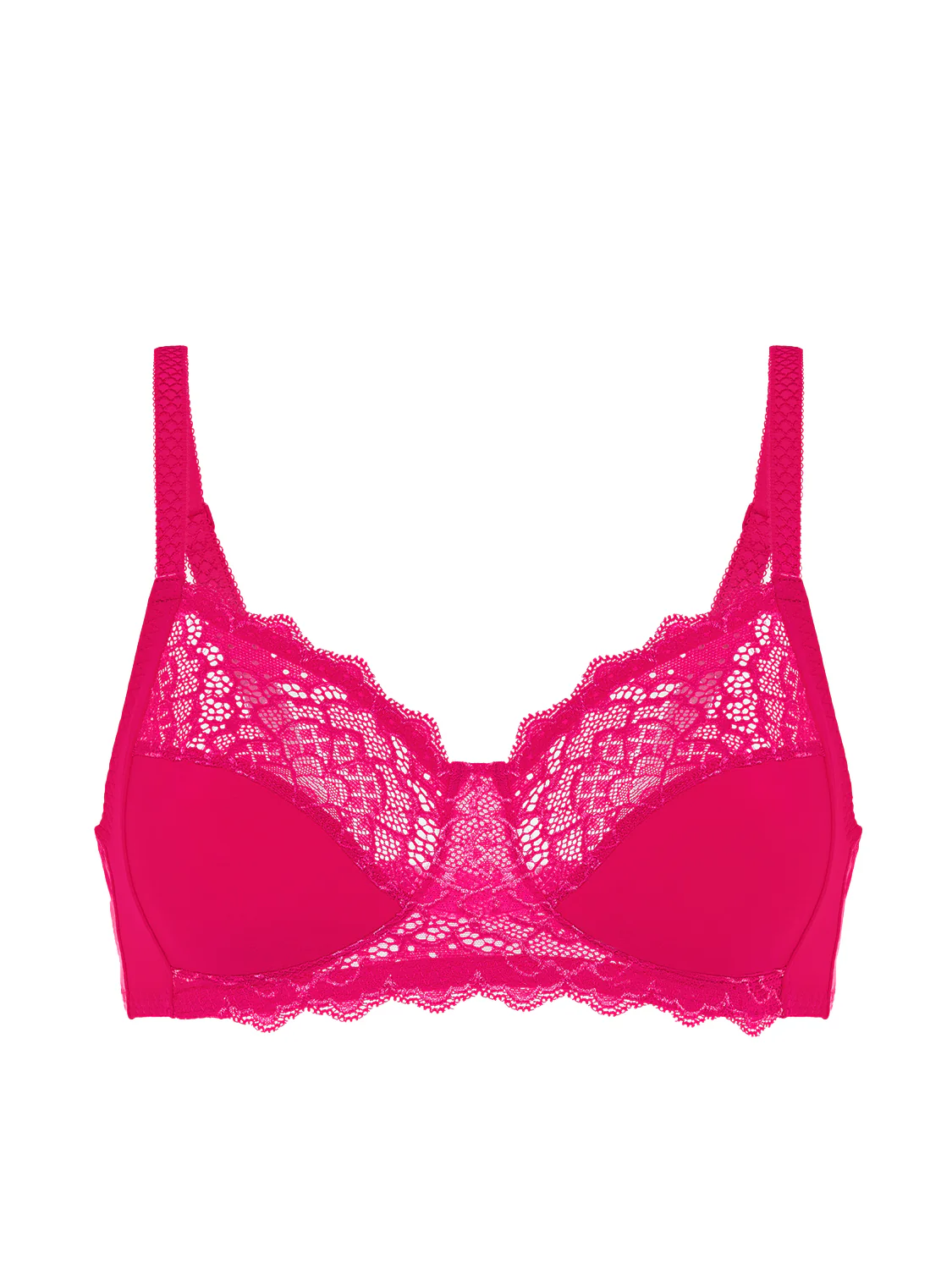 Structured wireless bra - Teaberry Pink - Image 11