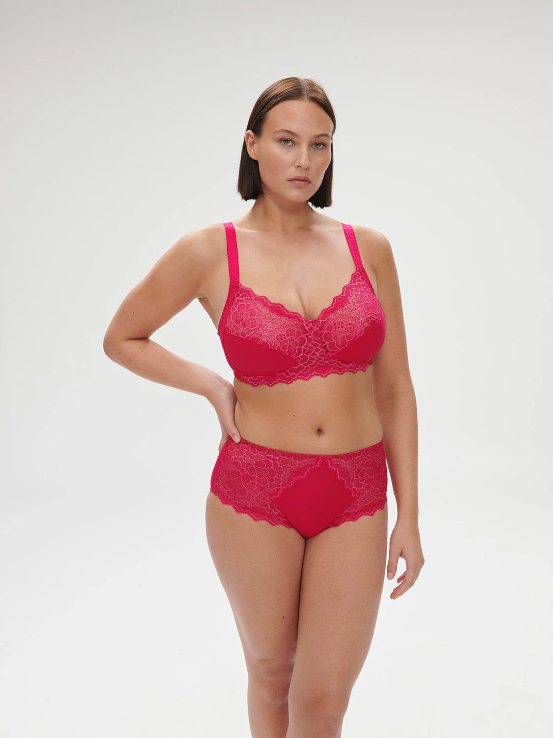 Structured wireless bra - Teaberry Pink - Image 9
